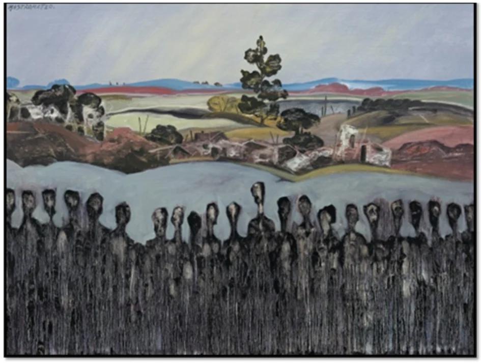 Exposición "Al derecho y al revés" de Juan Mastromatteo en Sala Carlos F. Sáez