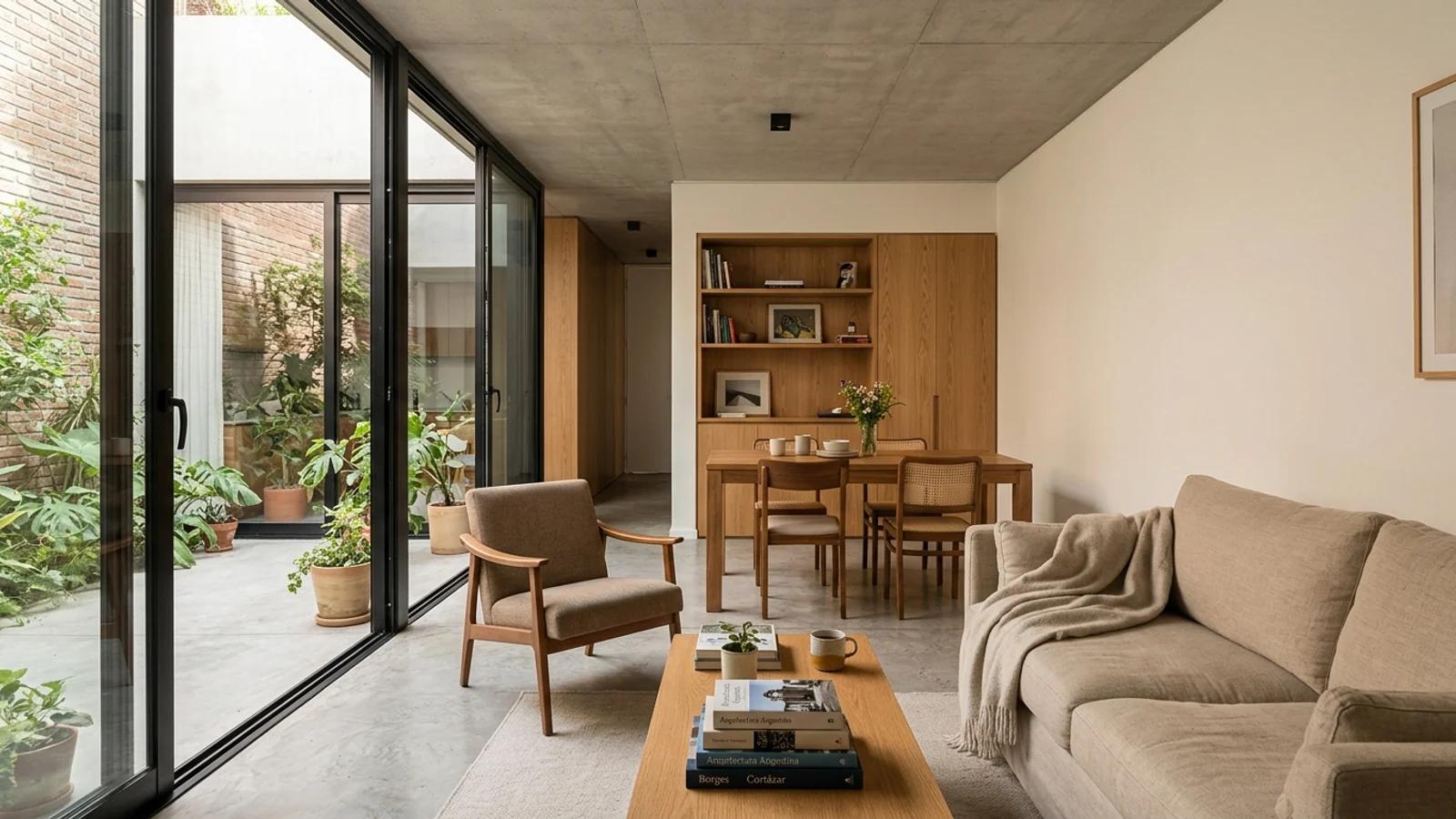 El Patio Redescubierto: Un Refugio Climático y de Bienestar en la Vivienda Urbana Argentina