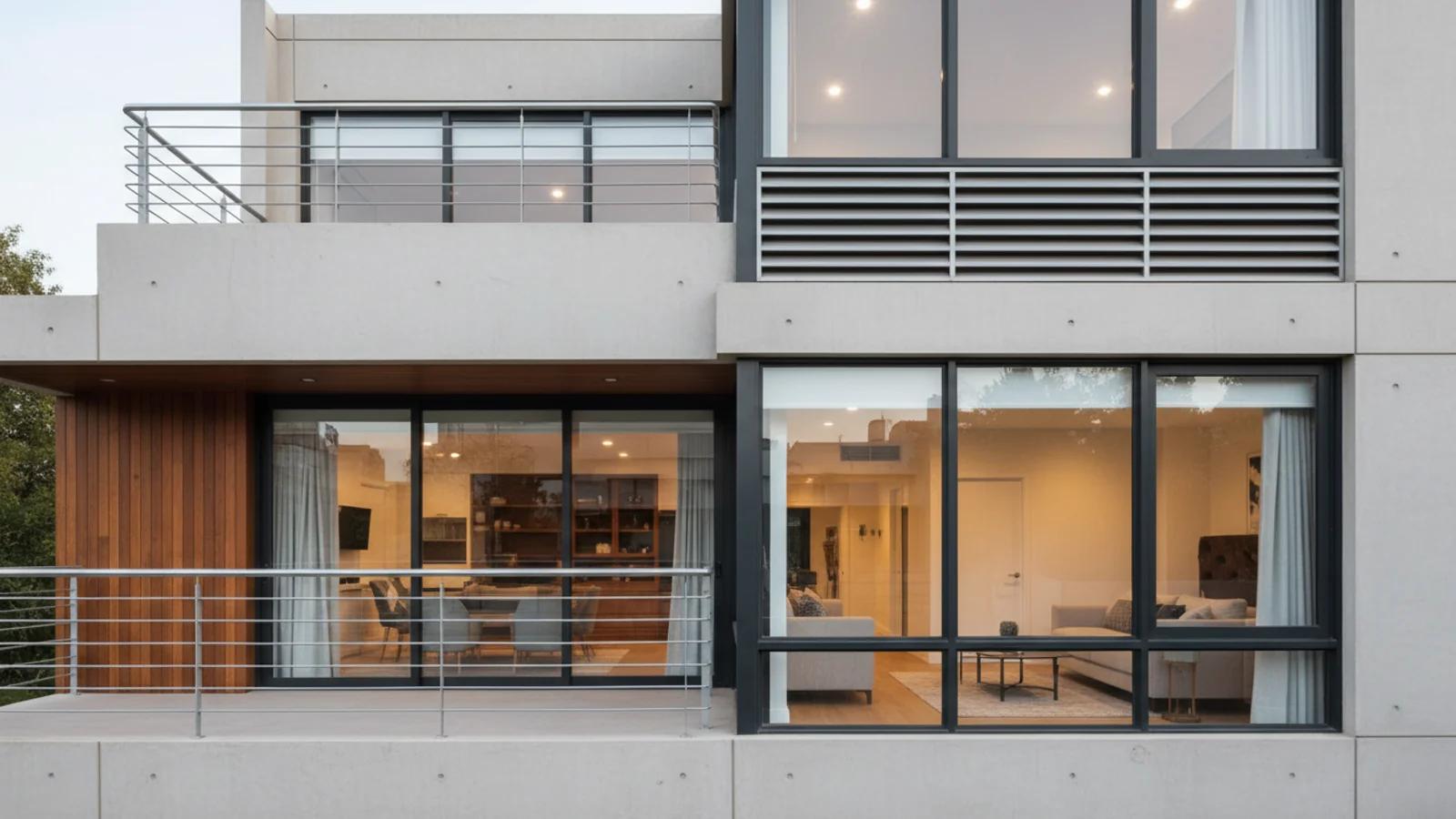 La Integración Estratégica de Elementos Constructivos: Barandas, Protecciones Solares y Carpinterías en la Arquitectura Contemporánea