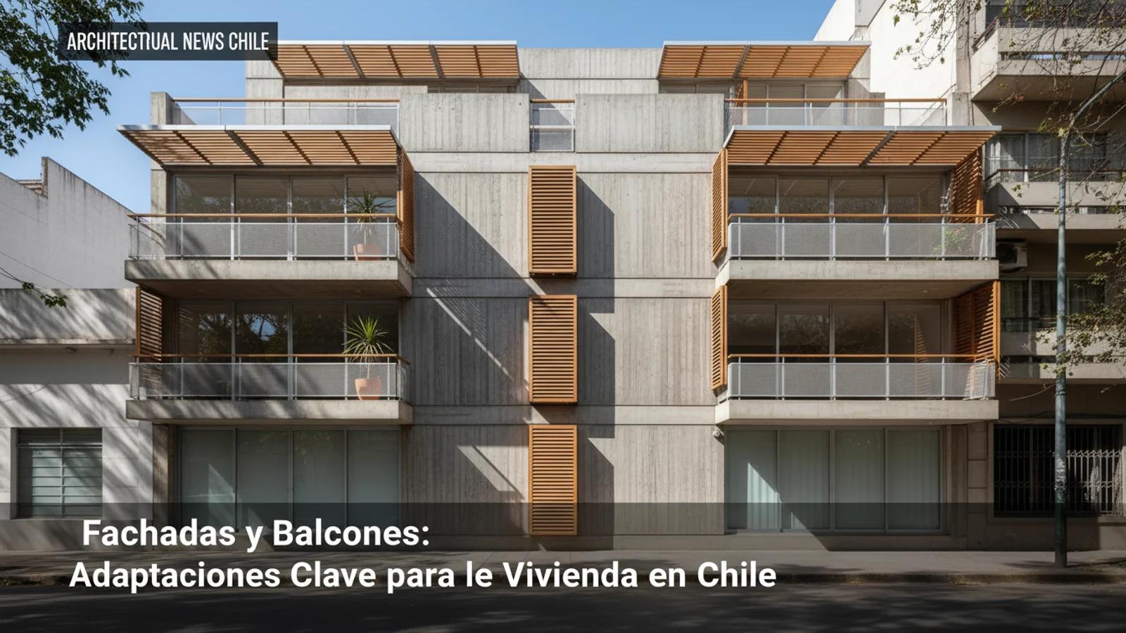 Fachadas y Balcones: Adaptaciones Clave para la Vivienda en Chile