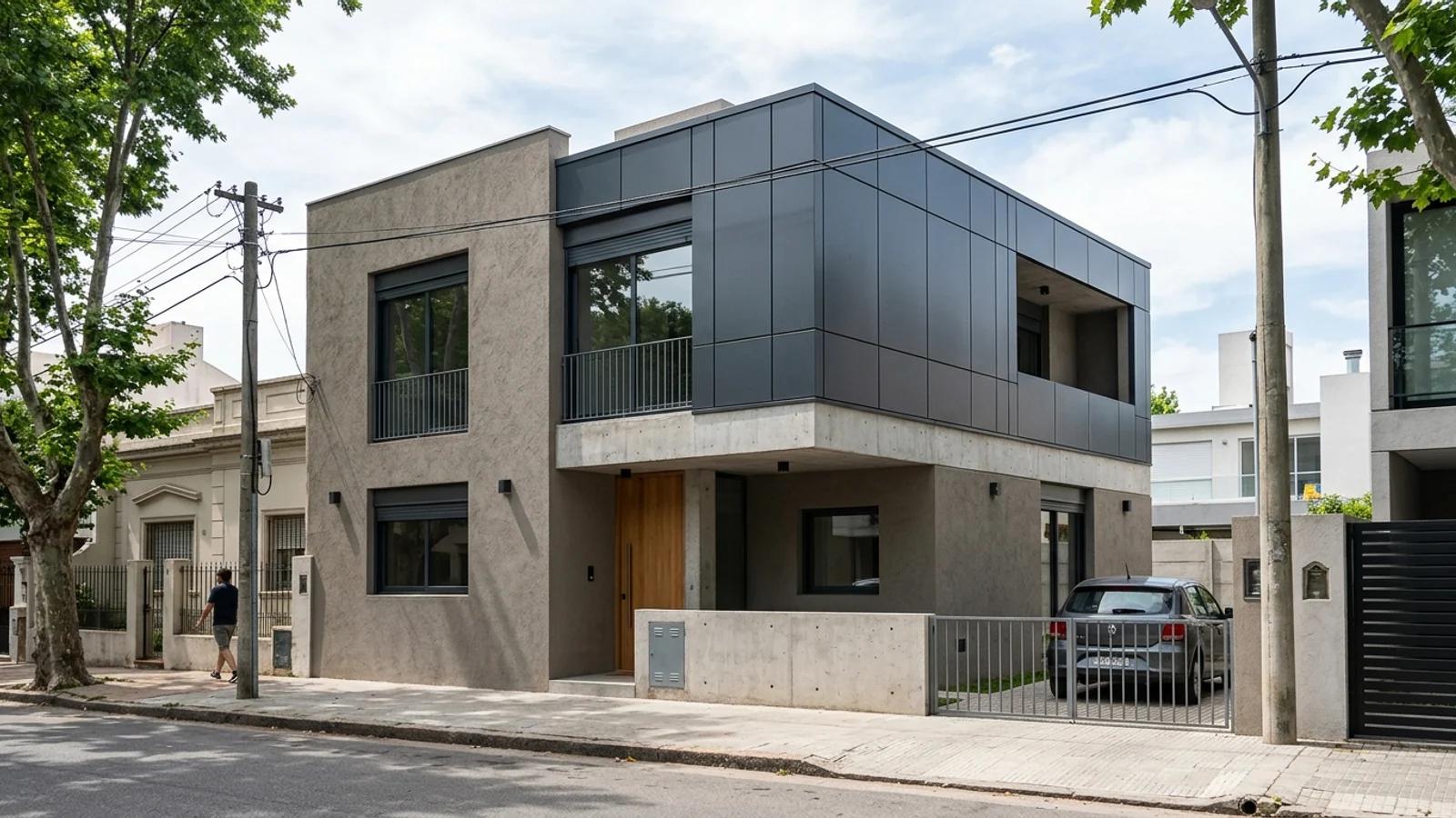 Fachadas Mixtas: La Evolución Sostenida de la Construcción Residencial Uruguaya