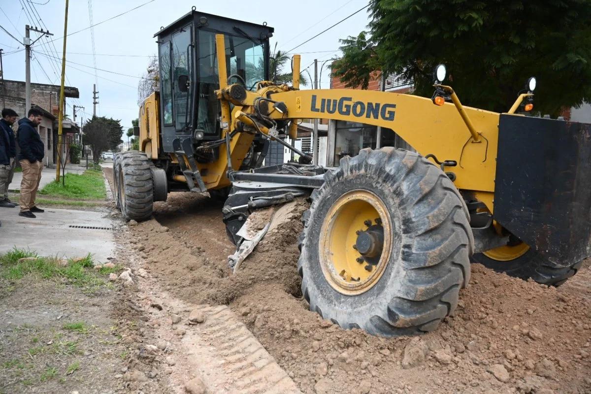 Asfaltado de 150 cuadras en Gualeguaychú: avanzan los trabajos en el Cuadrante N°1