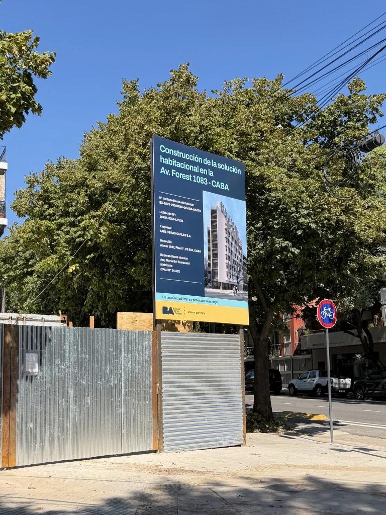 Buenos Aires construye seis edificios en Chacarita para relocalizar familias de la ex AU3
