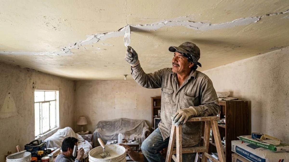 Cemento plástico acrílico: precios y uso para reparar grietas y filtraciones en México