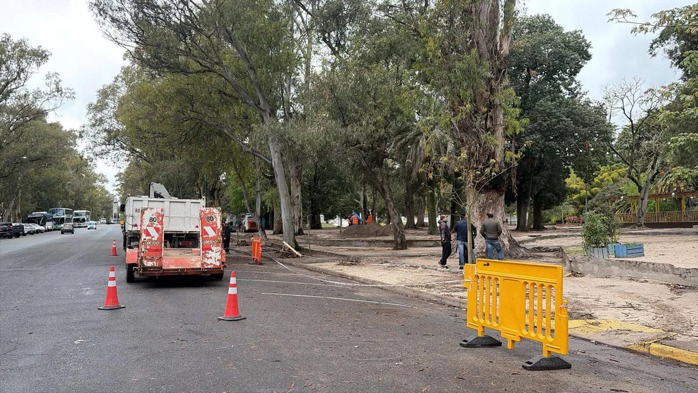 El Municipio de La Plata inicia la renovación del Bosque con retiro de juegos y puestos sin habilitación