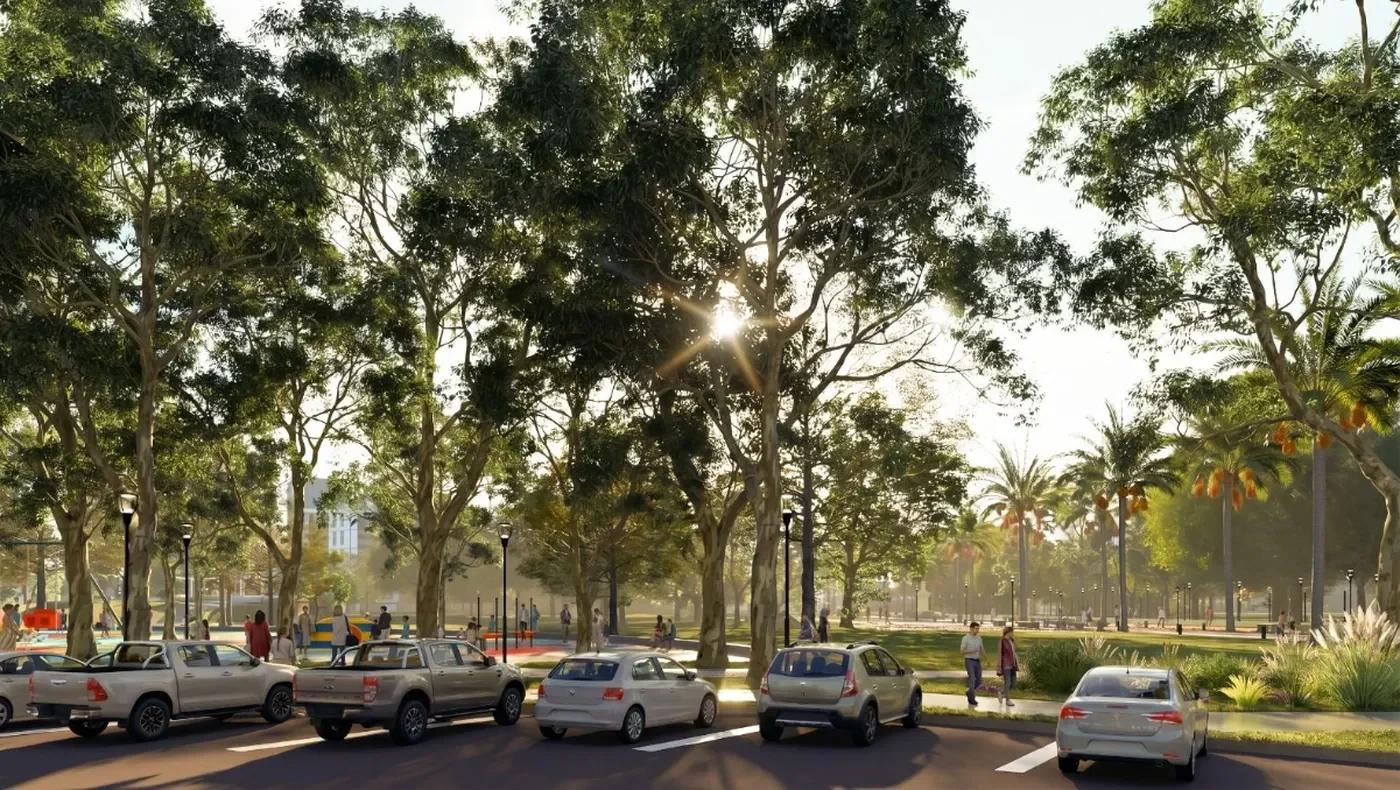 Once empresas compiten para remodelar el Parque Saavedra en La Plata