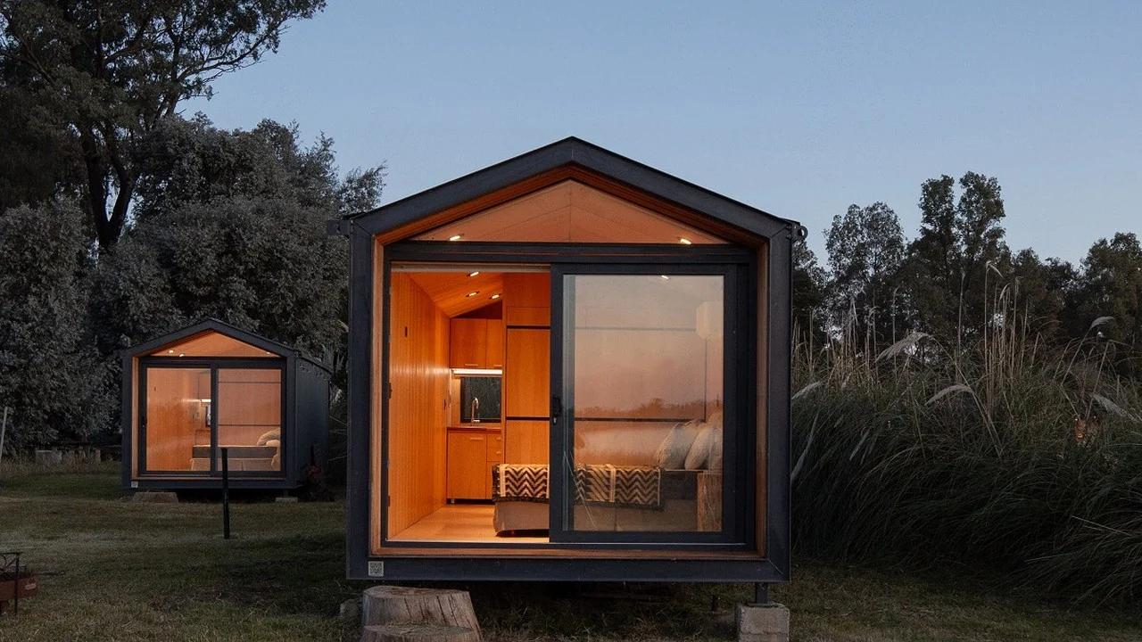 Tiny houses: la construcción modular que se impone como alternativa para casas de fin de semana