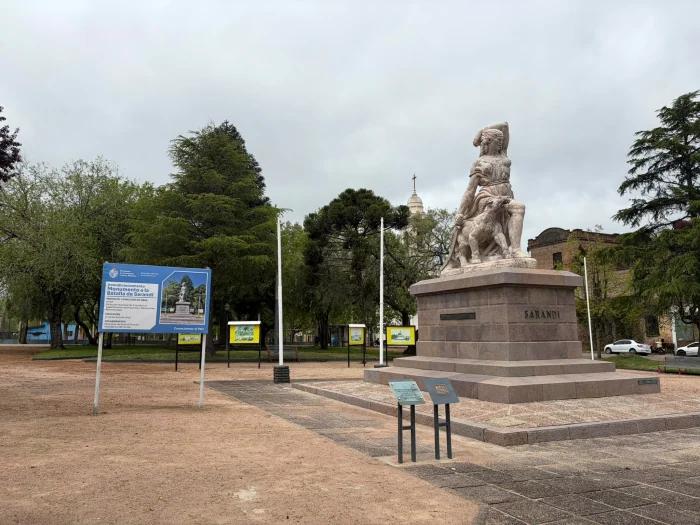 La DNA recuperó el Monumento a la Batalla de Sarandí, en Florida