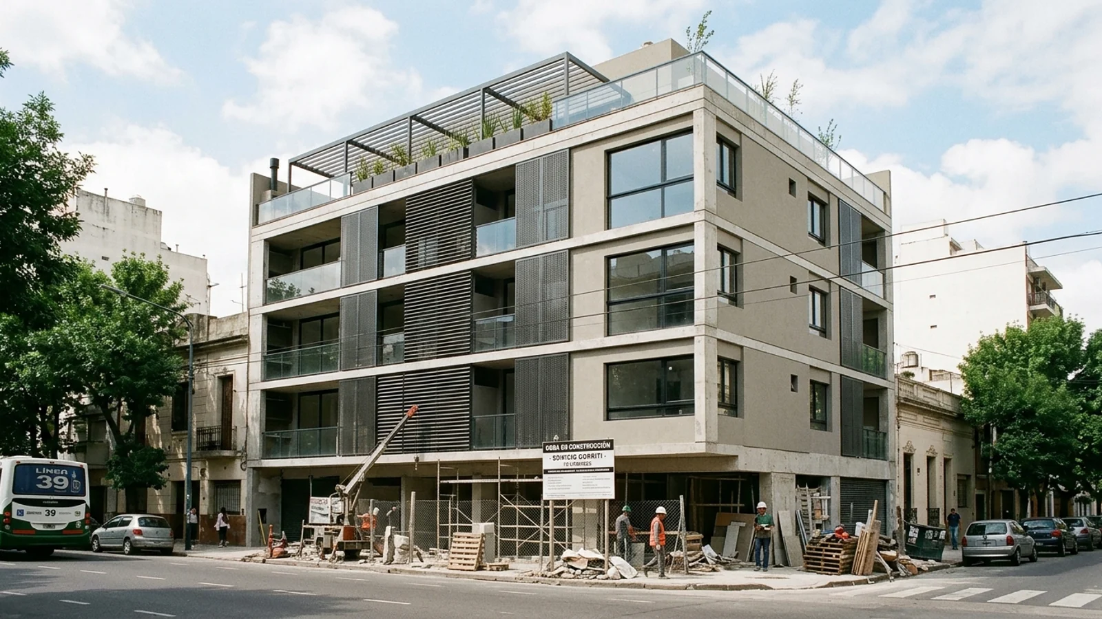 La Convivencia Constructiva: Obra Húmeda y Liviana en Vivienda Colectiva Argentina