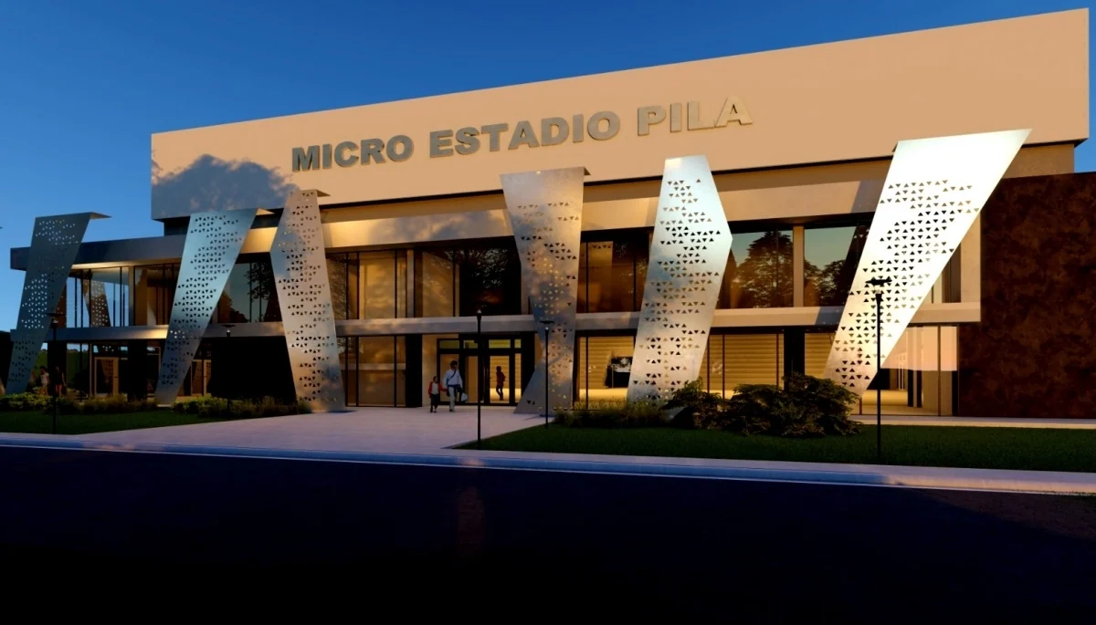 Construcción del Microestadio Municipal del Municipio de Pila (Provincia de Buenos Aires)