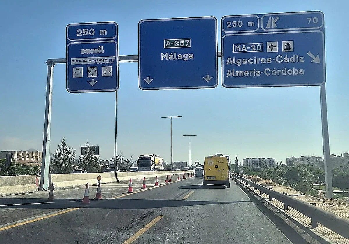Construcción de nueva autovía A-357 en el Valle del Guadalhorce para mejorar accesos a Málaga