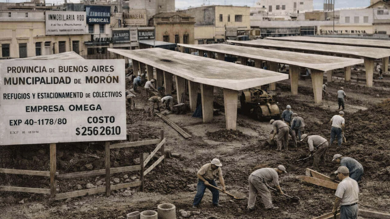 Plaza La Roche en Morón: de nodo de transporte metropolitano a espacio verde recuperado