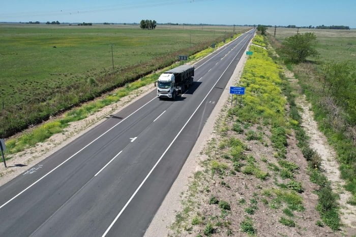 Provincia finalizó obras de repavimentación en las Rutas N°65 y N°215