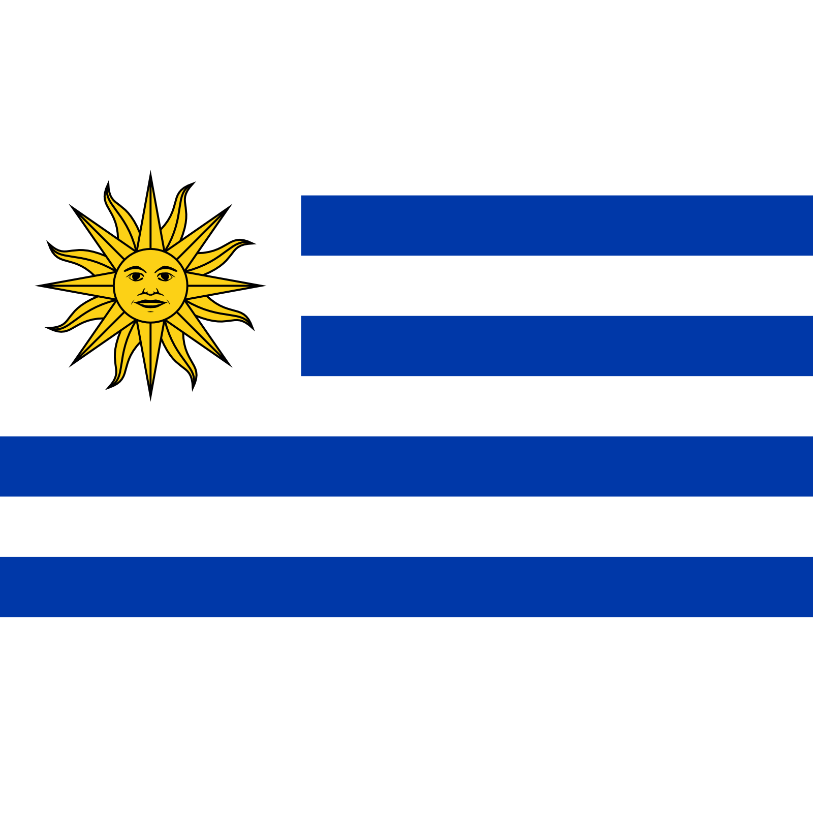 Bandera Uruguay