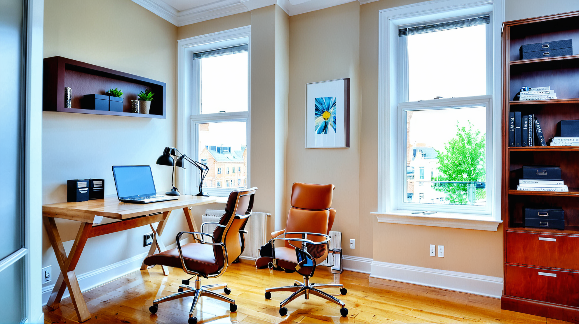 Diseño Eficiente: Claves para Crear una Oficina en Casa Funcional