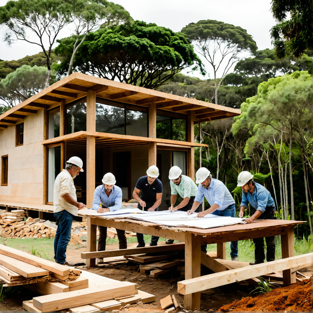 Construcción sostenible: El uso de materiales locales en la edificación de viviendas