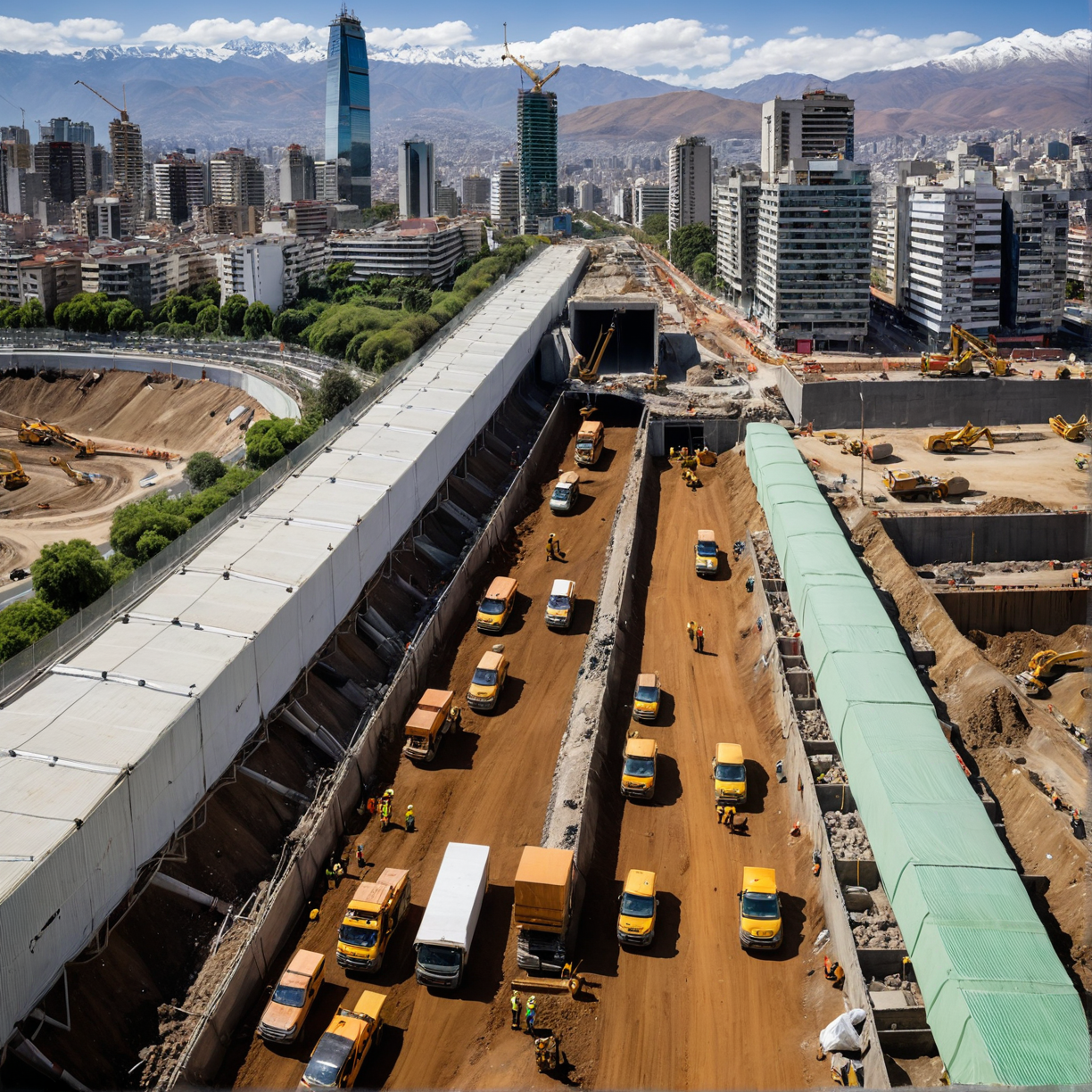 Túneles Urbanos: La Nueva Ruta Hacia una Movilidad Sostenible en Santiago