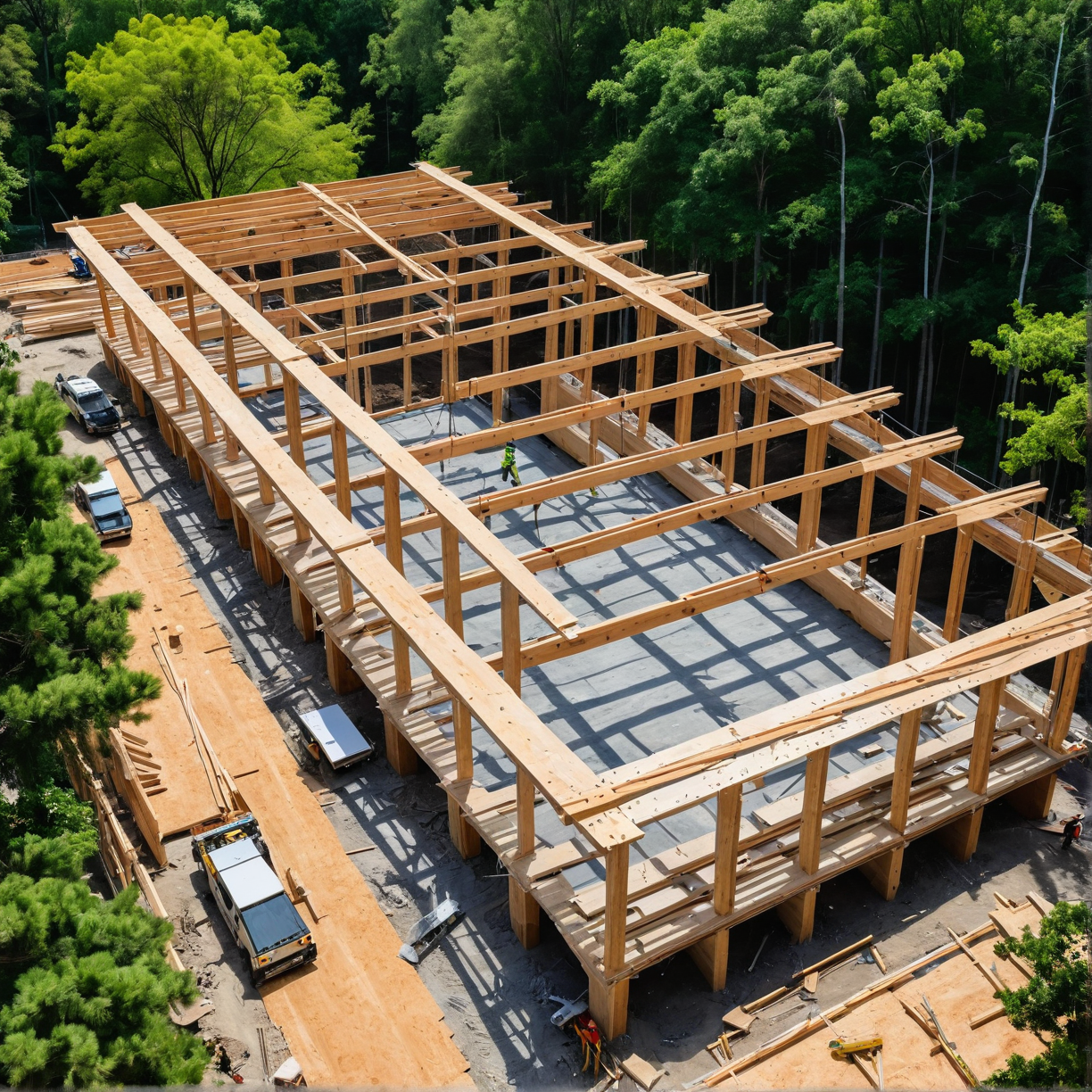 Estructuras de Madera Laminada: El Futuro Sostenible de la Construcción