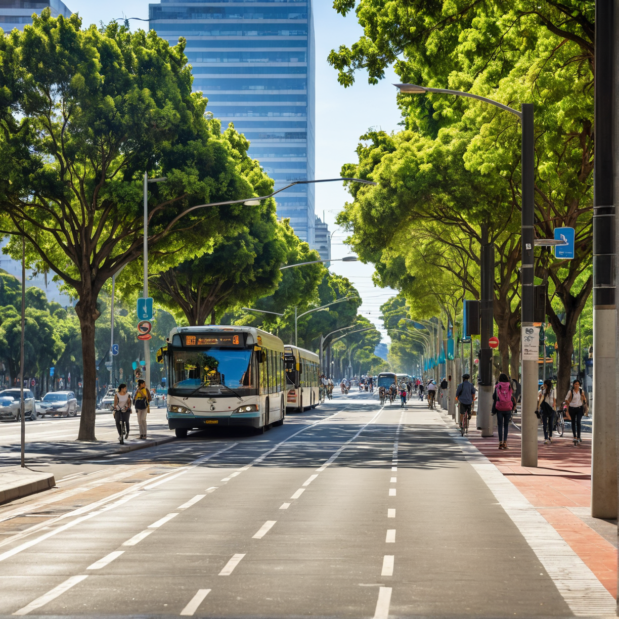 Corredores de Transporte Urbano: Planificación y Seguridad en las Ciudades del Futuro
