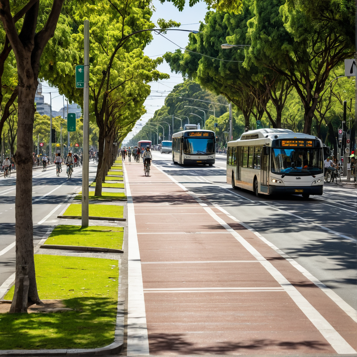 Corredores de Transporte Urbano: Planificación y Seguridad en las Ciudades del Futuro