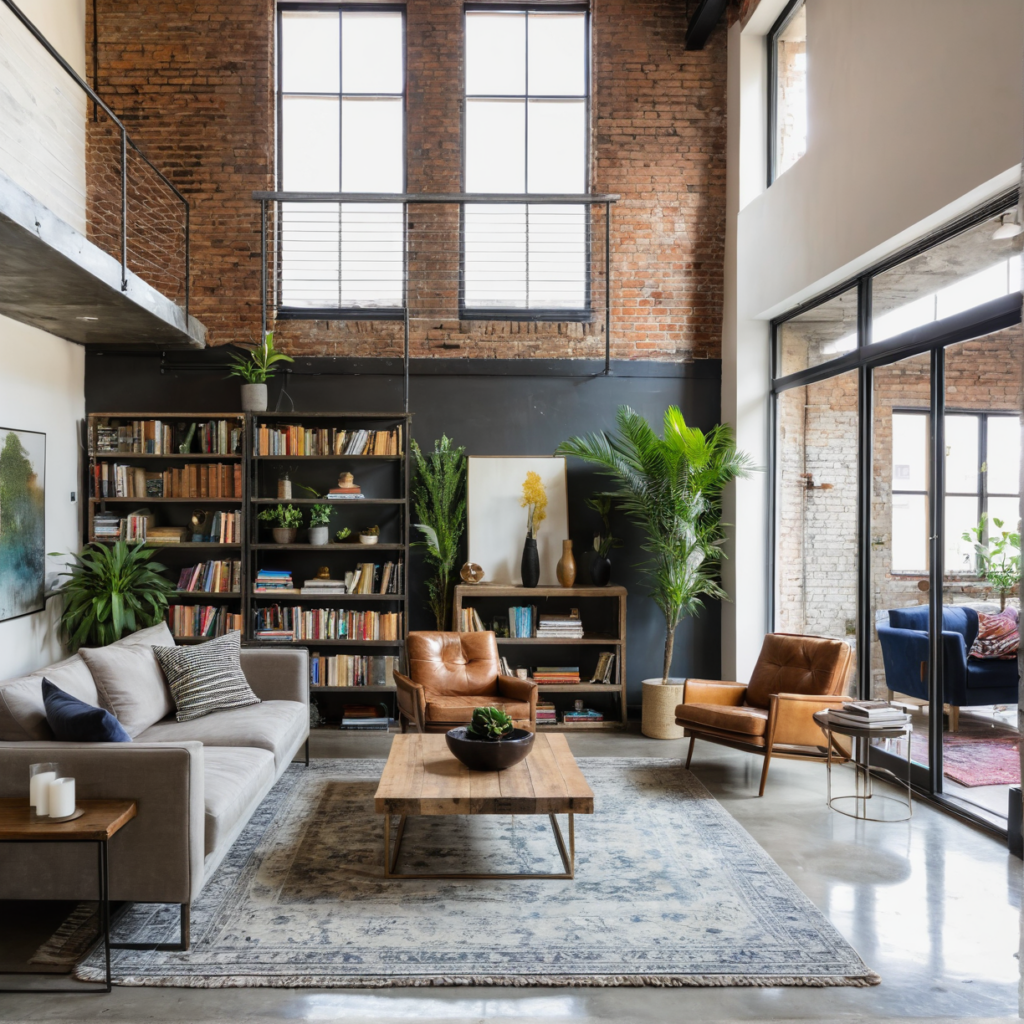 Guía Práctica para Decorar un Departamento Tipo Loft: Estilo y Funcionalidad en Espacios Abiertos