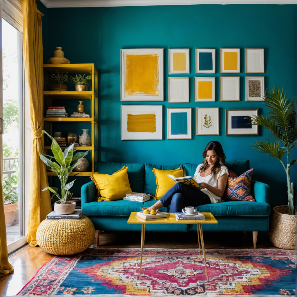 Interiores Vibrantes: ¿Una Tendencia Sostenible o una Moda Efímera?