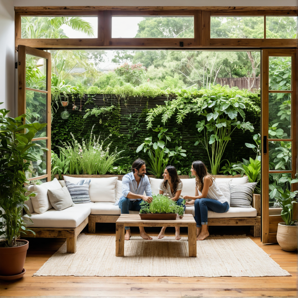 Hacia una Armonía Sinérgica: Integración de Espacios Interiores y Exteriores en el Interiorismo