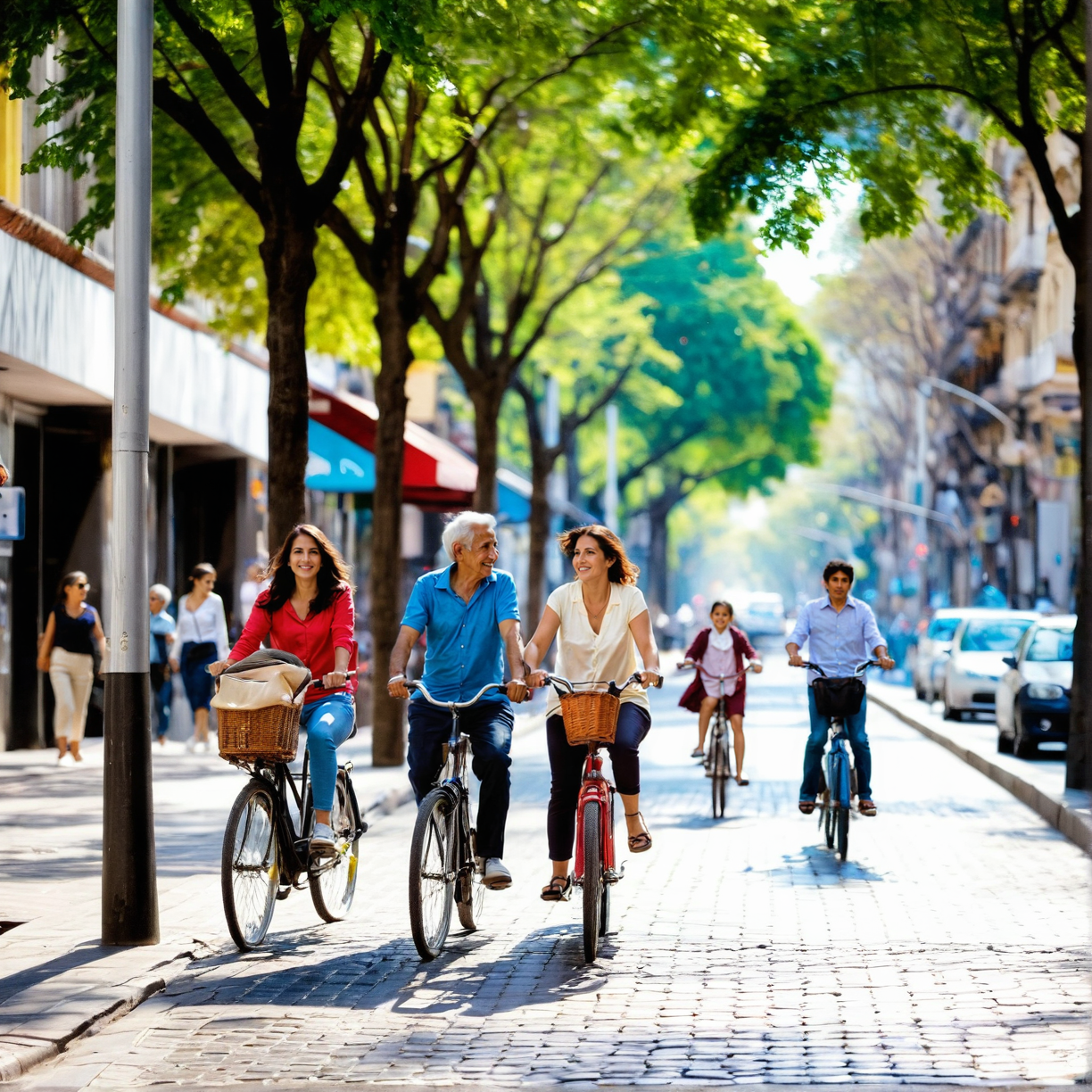 Rediseñando Ciudades: El Futuro de la Movilidad Activa en Espacios Urbanos