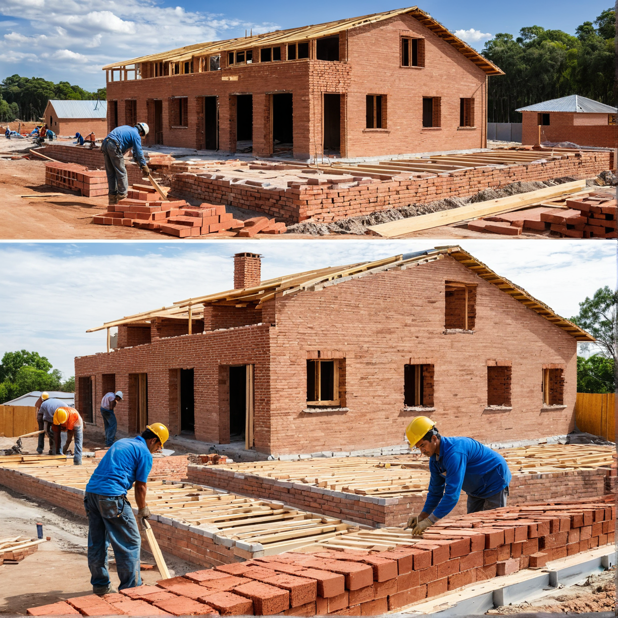 Ladrillo vs Madera: La Elección de Materiales en la Construcción Moderna