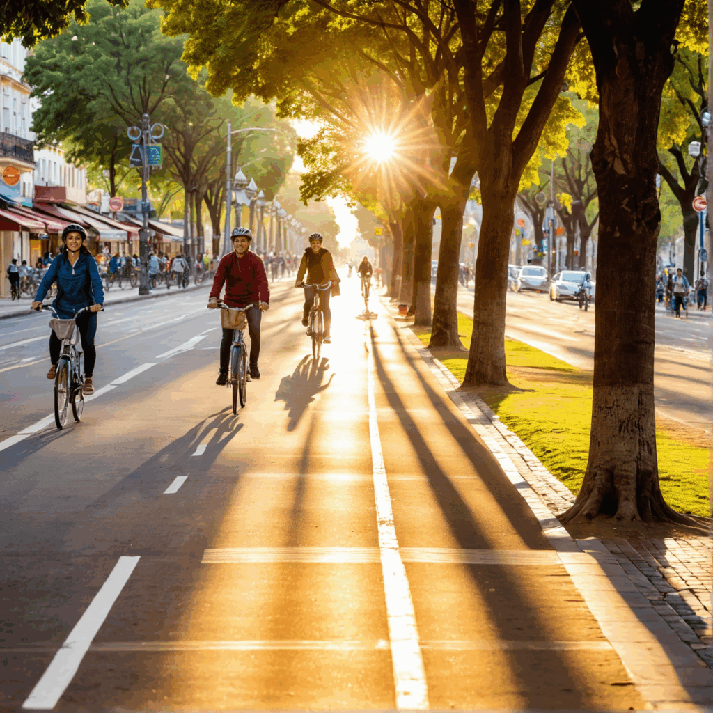 Redefiniendo la Ciudad: Espacios Urbanos que Fomentan la Movilidad Activa