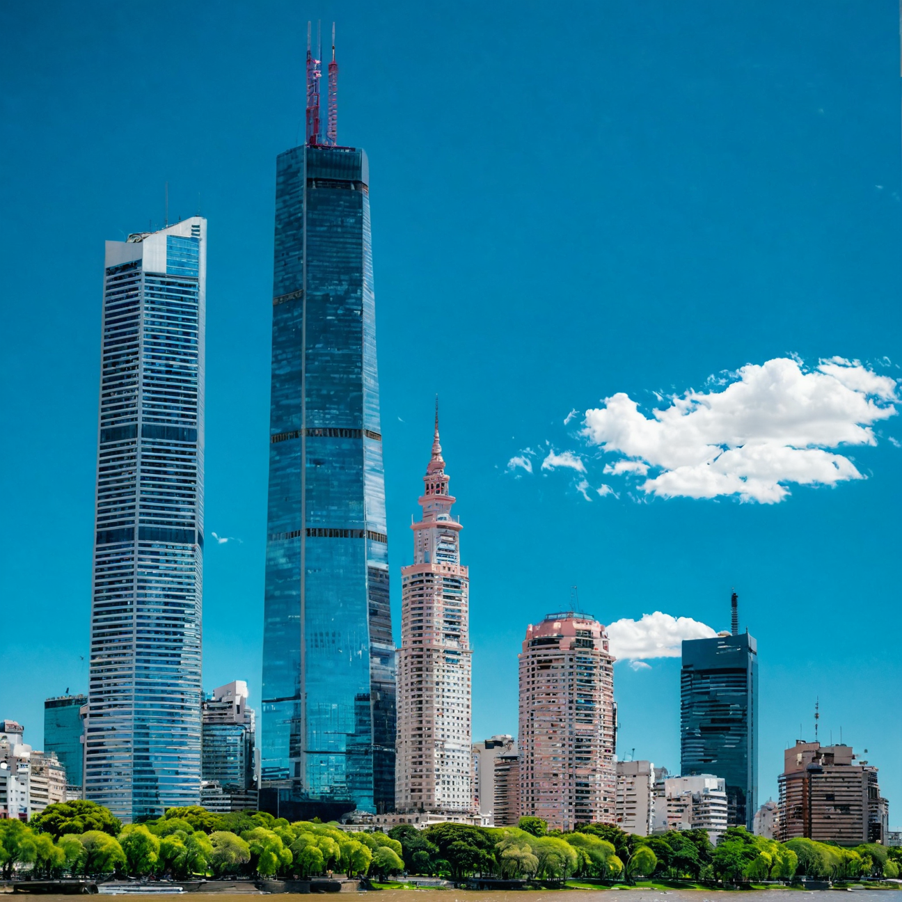 Columnas de Cielo: Las Torres Más Altas de Argentina en el Horizonte Urbano