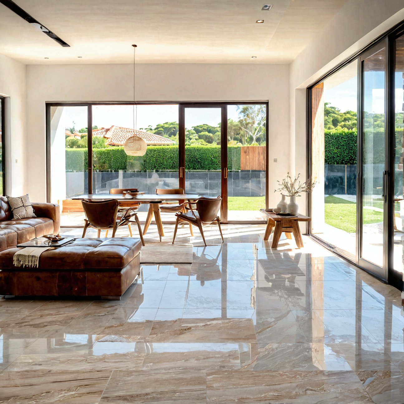 Elegancia y Funcionalidad: Los Materiales que Marcan el Piso del Futuro