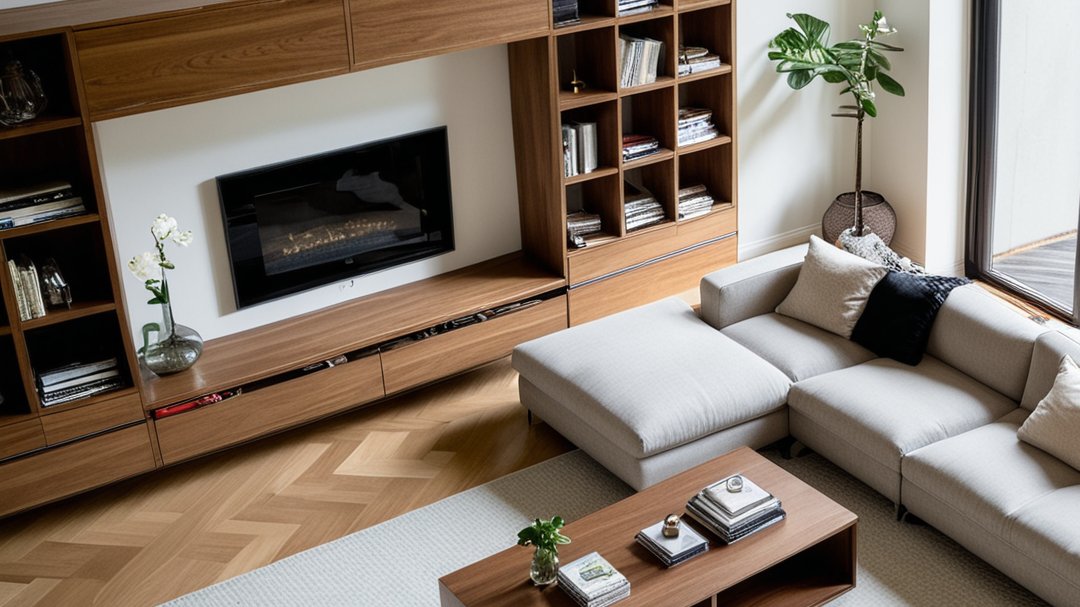 El Arte del Almacenamiento Oculto: Redefiniendo Espacios en el Interiorismo Moderno