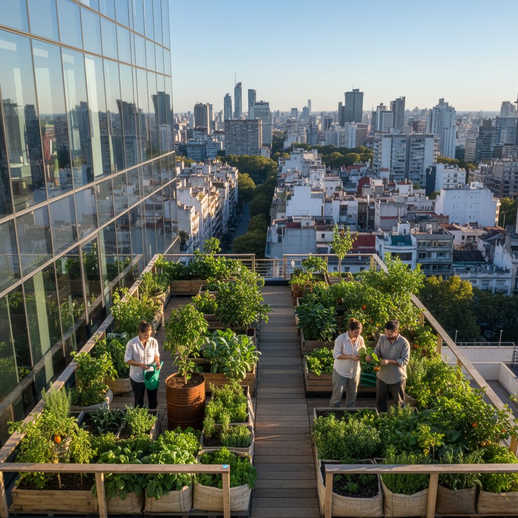 Cultivando el Futuro: Infraestructura Urbana para la Agricultura en Argentina