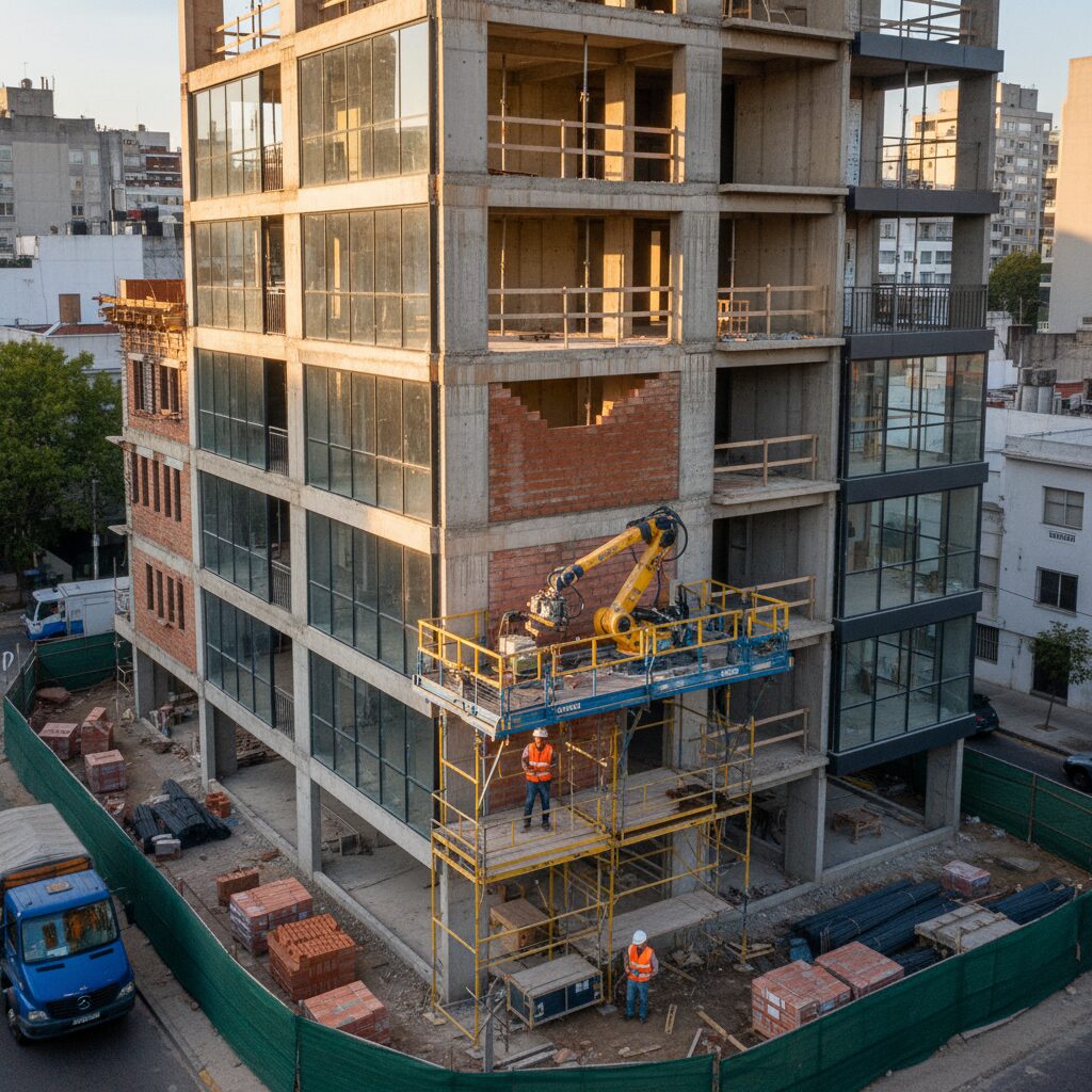 Máquinas en Obra: Redefiniendo Procesos Constructivos