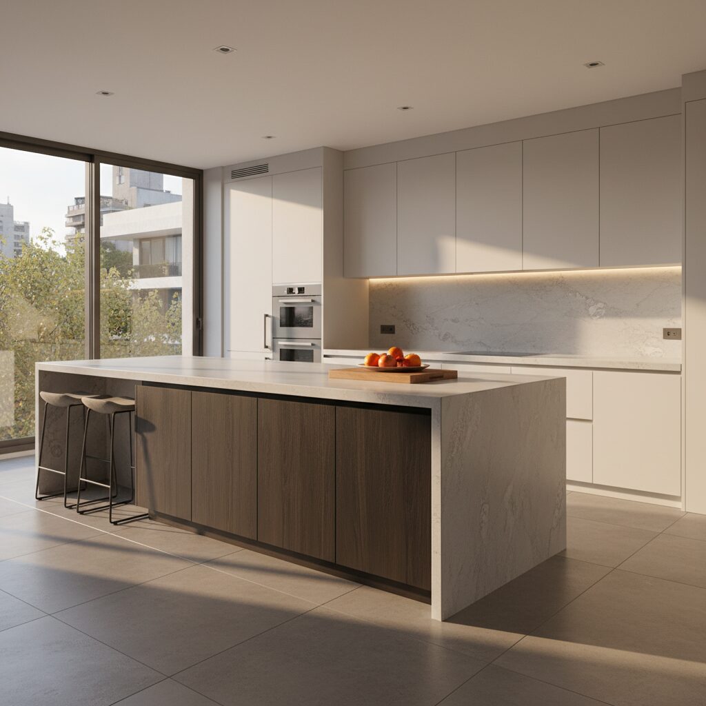 Cocinas de Gran Tráfico: Elecciones Materiales que Perduran