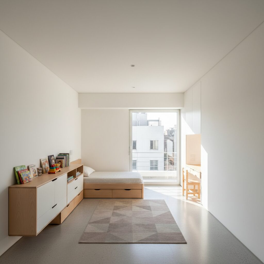 Dormitorios Infantiles: La Operativa del Cuidado y el Orden