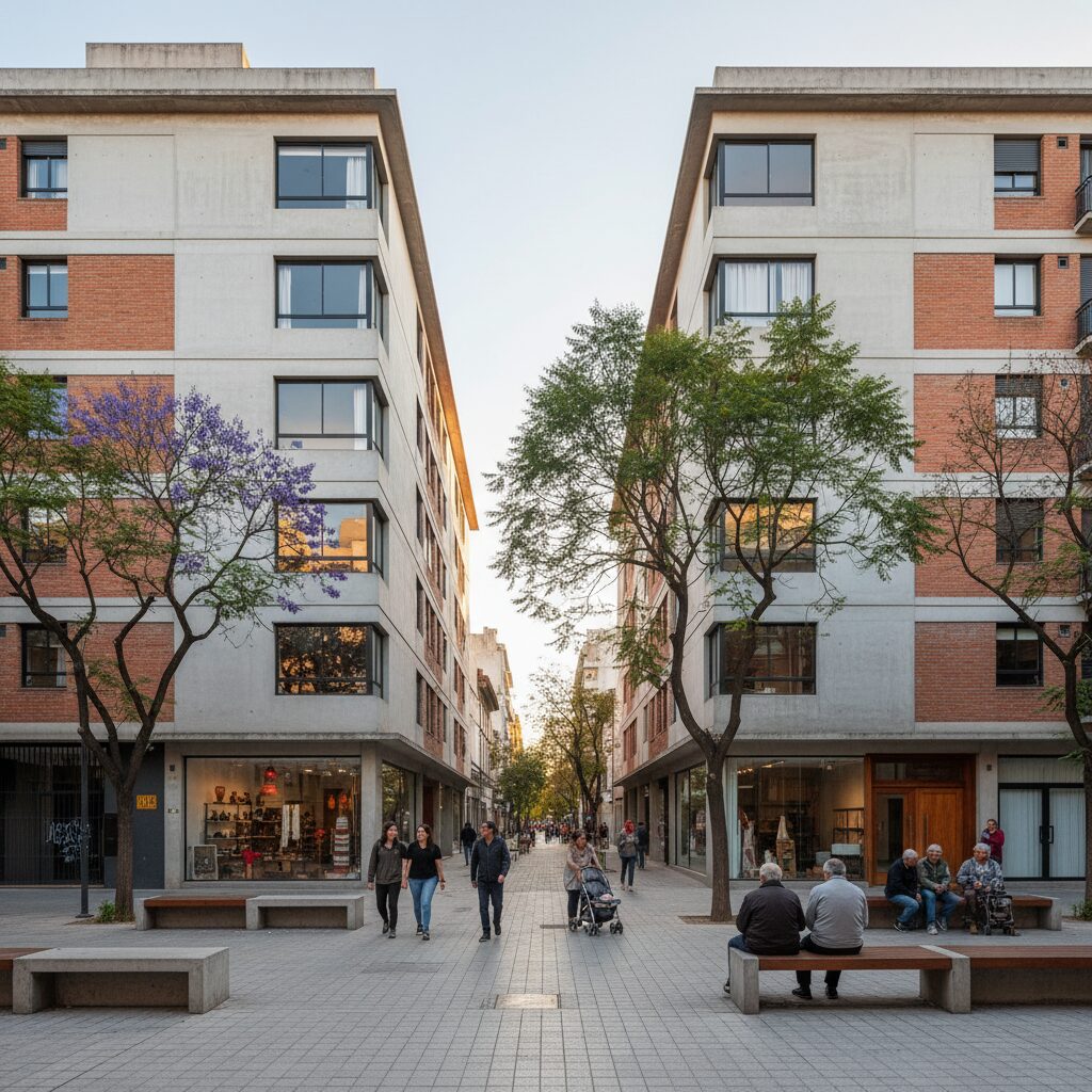 Tejiendo la Ciudad: La Vivienda Social como Vector de Cohesión Urbana