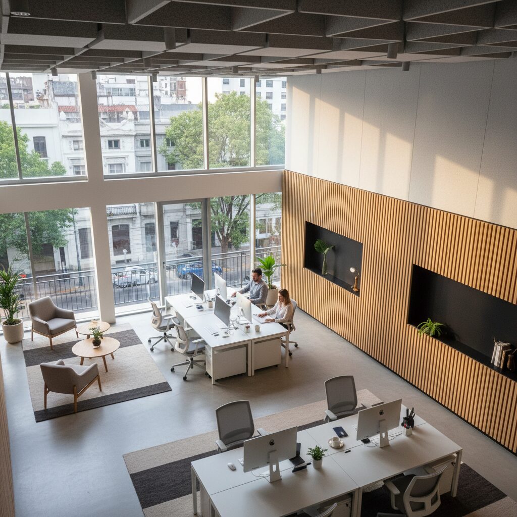 Silencio Constructivo: Acústica en Espacios Argentinos