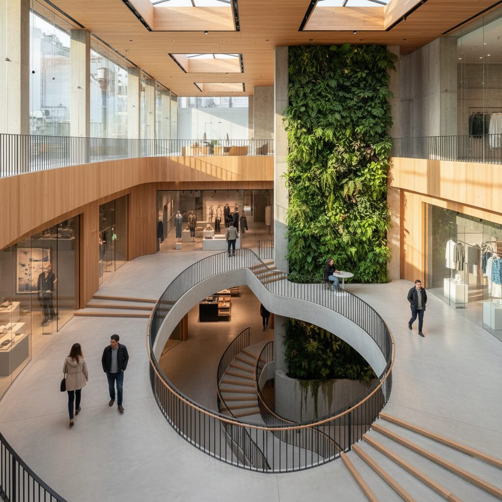 La Arquitectura Sensorial Redefine el Comercio Físico