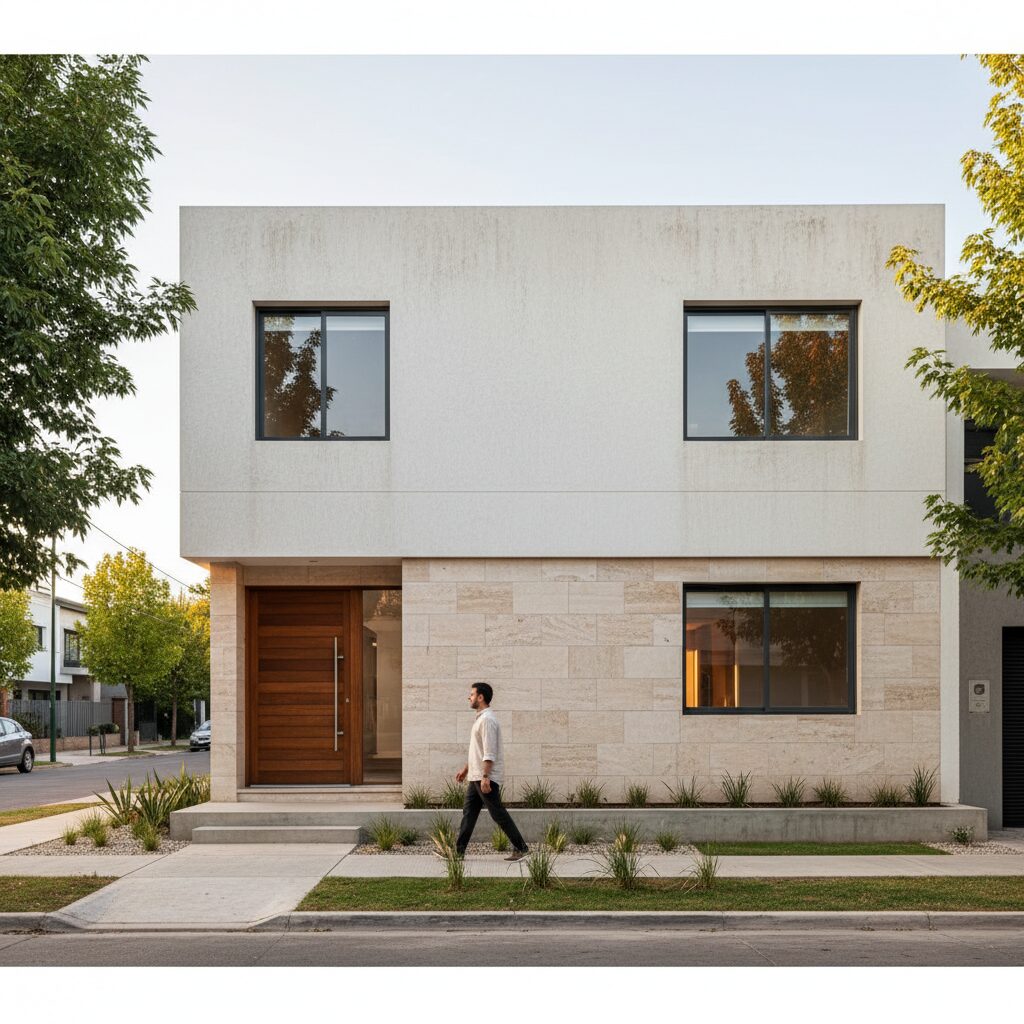 De la Cal al Composite: Narrativas de Fachada en el Uruguay del 2025