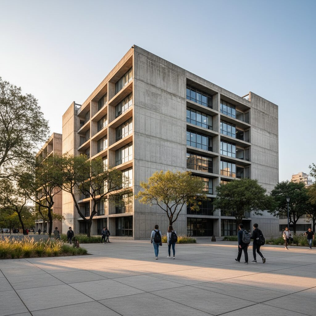 Concreto al Frente: La Reactivación Brutalista en la Construcción Actual