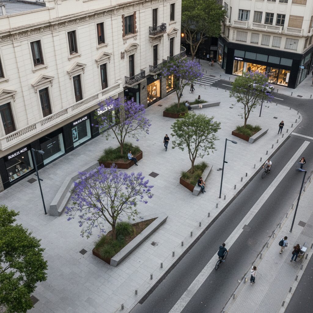 Modelos Dinámicos: La Reconfiguración de la Plaza y la Calle Argentina