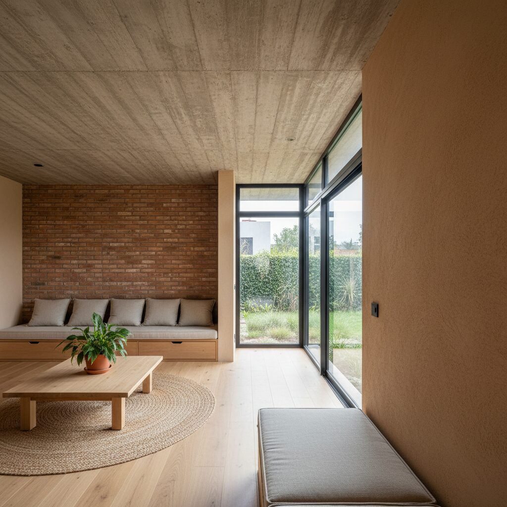 El Refugio Cálido: Sabiduría Material y Diseño Consciente en Hogares Uruguayos