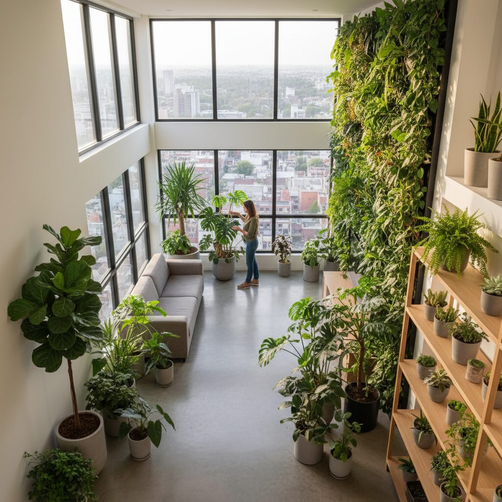 Verde Doméstico: Diseñando con Naturaleza Viva