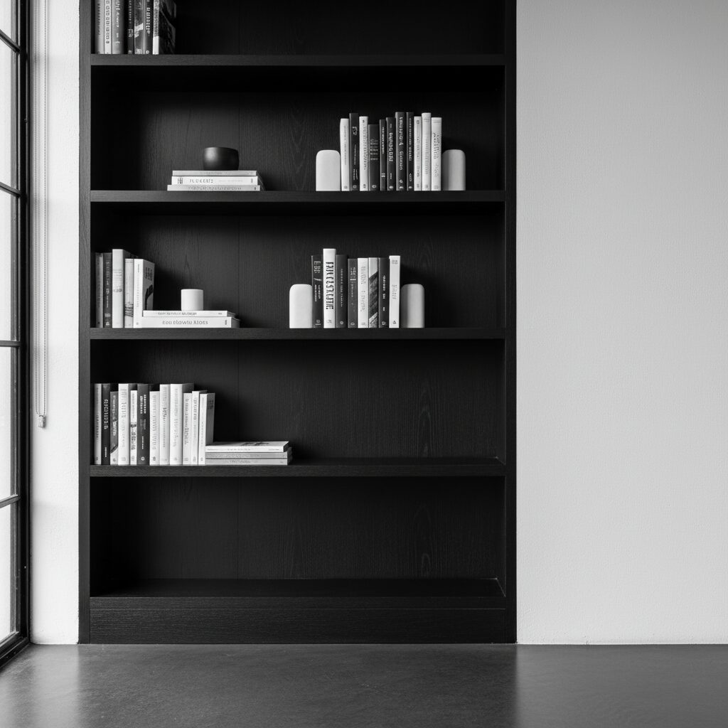 La Profundidad del Negro: Estrategias Cromáticas en el Diseño Interior