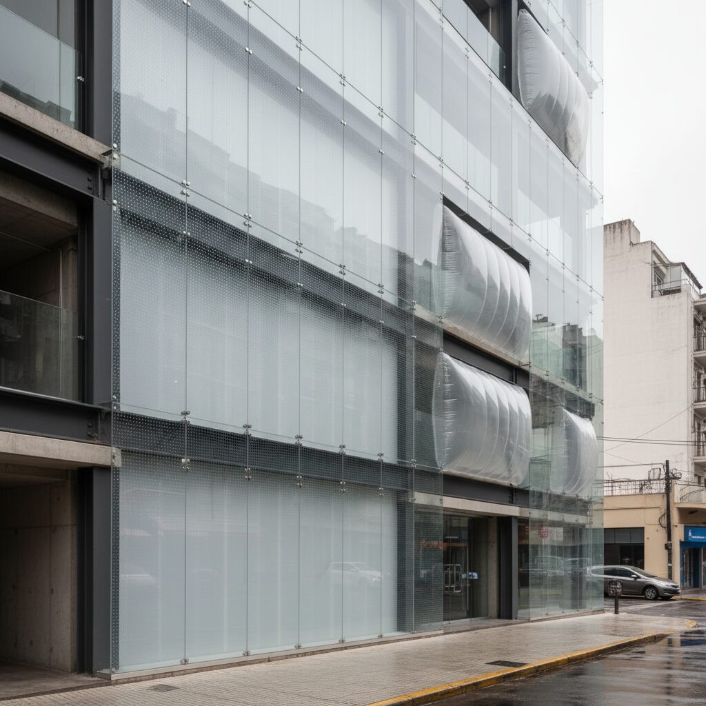 Fachadas Veladas: El Impulso Económico de la Traslucidez Arquitectónica