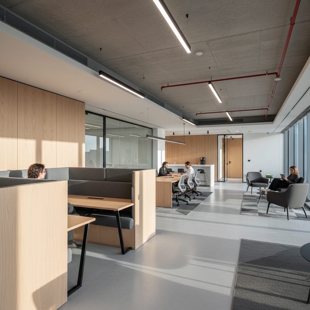 Espacios Dinámicos: La Estrategia de la Oficina Híbrida Inteligente