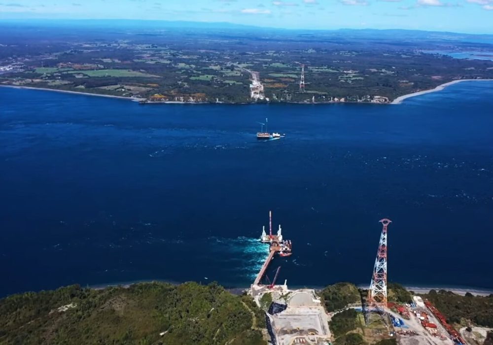 Avanza la Construcción del Estratégico Puente sobre el Canal Chacao y sus Accesos en Los Lagos