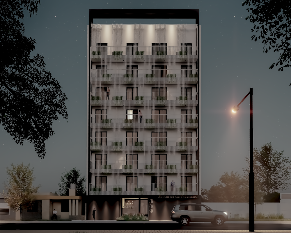 EXTERIOR NOCTURNO